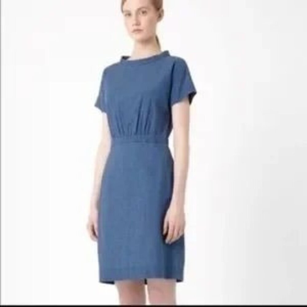 COS Chambray Denim Dress Womens size 4